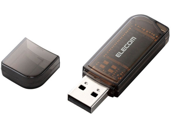 エレコム USBメモリー 8GB ブラック MF-HMU208GBK エレコム USBメモリー 8GB ブラック MF-HMU208GBK