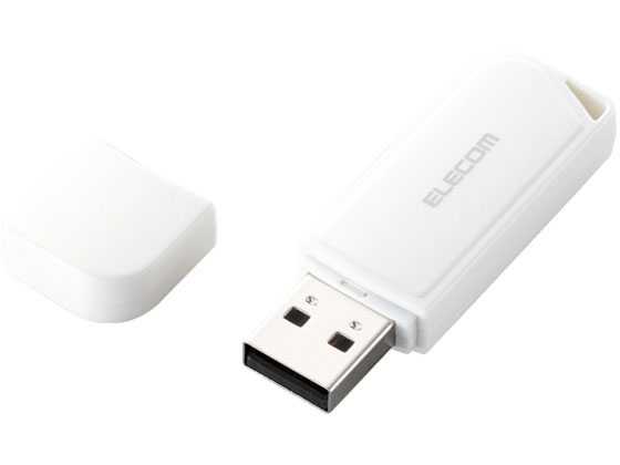 エレコム USBメモリー 8GB ホワイト MF-HMU208GWH エレコム USBメモリー 8GB ホワイト MF-HMU208GWH