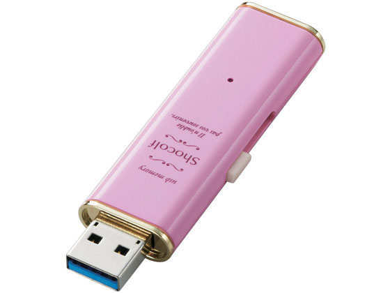 エレコム USB3.0対応スライド式USBメモリ 32GB MF-XWU332GPNL エレコム USB3.0対応スライド式USBメモリ 32GB MF-XWU332GPNL