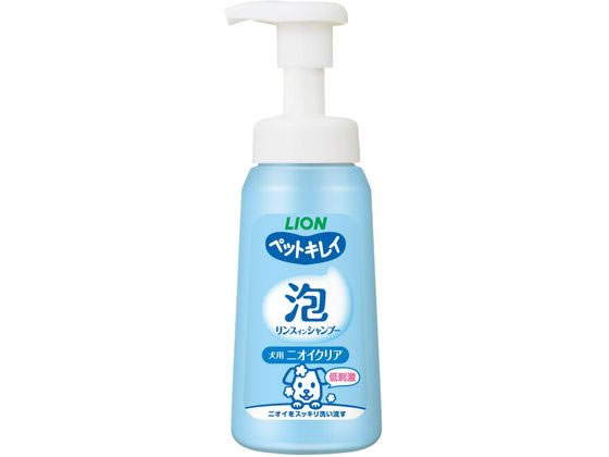 ライオンペット ペットキレイ 泡リンスインシャンプー ニオイクリア 230ml ライオンペット ペットキレイ 泡リンスインシャンプー ニオイクリア 230ml