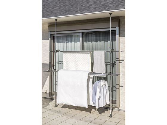 ステンレスベランダ物干し台 DB-502 積水 ステンレス ベランダ用物干し