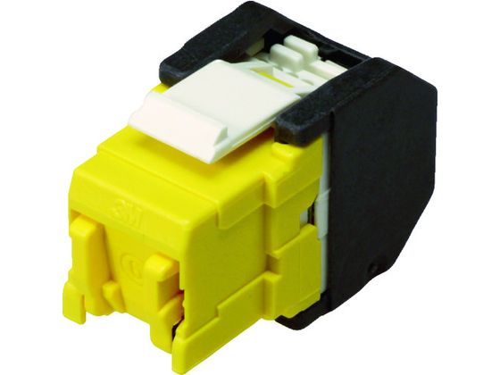 コーニング Cat6 RJ45モジュラージャック ツールレスタイプ 黄