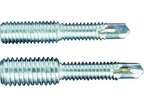 MIYAGAWA M8十字穴スタッドドリルねじ三価クロメート特殊6×25 6本入 FX044-25-PC1 MIYAGAWA M8十字穴スタッドドリルねじ三価クロメート特殊6×25 6本入 FX044-25-PC1