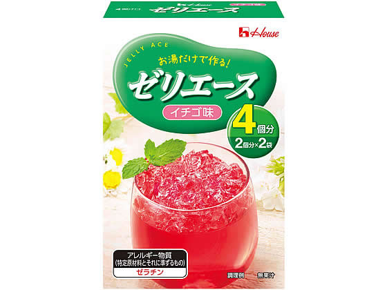 ハウス食品 ゼリエース イチゴ味 92g ハウス食品 ゼリエース イチゴ味 92g