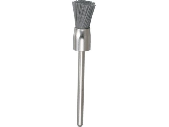 TRUSCO エンド型ブラシ ダイヤ入ナイロン 線0.3×筒径Φ8×軸Φ3 83E-7