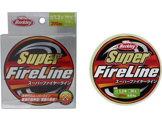 ピュアフィッシング BKL SPファイヤーライン 200m GRN 1.0号 16LB