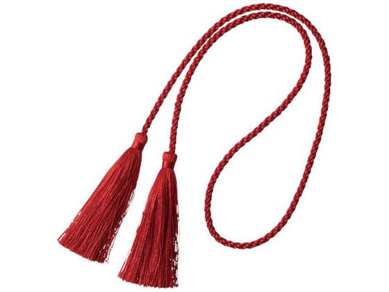 松村工芸 ダブルタッセルS レッド HF23510／RD／25-1329-8