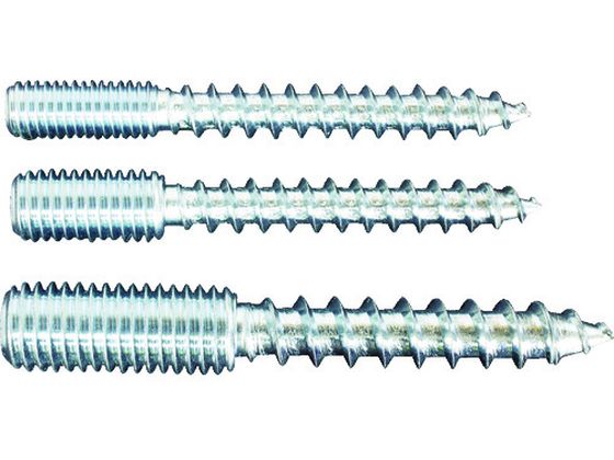 MIYAGAWA M8十字穴付スタッド木ねじ 三価クロメート 7×50 4本入 FX046-50-PC1 MIYAGAWA M8十字穴付スタッド木ねじ 三価クロメート 7×50 4本入 FX046-50-PC1