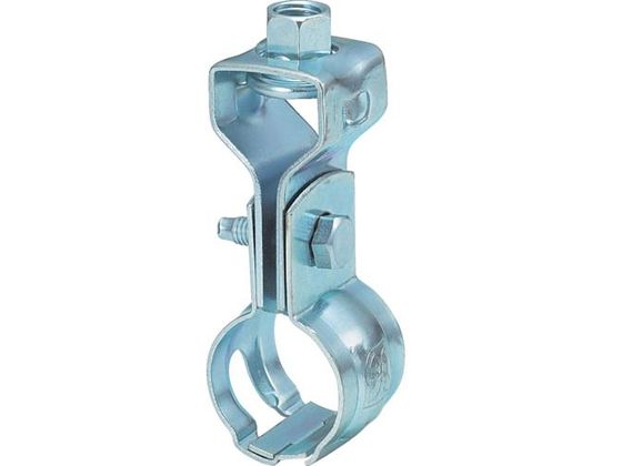 TRUSCO パイプ用支持金具 吊バンド 自在ベース付 適用径20A TPS-309 TRUSCO パイプ用支持金具 吊バンド 自在ベース付 適用径20A TPS-309