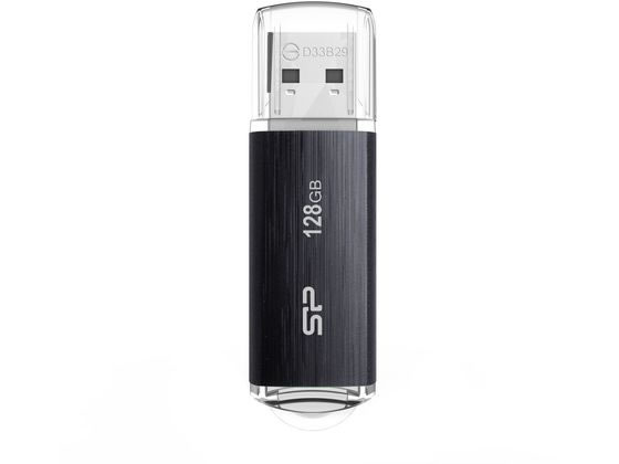 シリコンパワー USBメモリ BlazeB02 128GB ブラック SPJ128GU3B02K