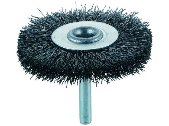 TRUSCO 軸付ホイールブラシ φ65×軸6 鋼線 線径0.3 TB-6232 TRUSCO 軸付ホイールブラシ φ65×軸6 鋼線 線径0.3 TB-6232