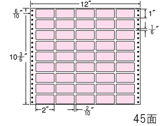 NANA ナナフォーム カラーシリーズ 12×10(3・6)インチ 45面 M12CP