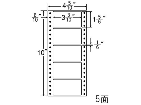 NANA ナナフォーム 4(5・10)×10インチ 5面 MM4B