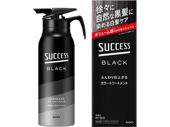 KAO サクセスブラックふんわり仕上がるカラートリートメント KAO サクセスブラックふんわり仕上がるカラートリートメント