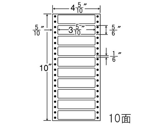 NANA ナナフォーム 4(5・10)×10インチ 10面 MM4O