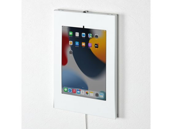 サンワサプライ iPad用スチール製ケース ホワイト CR-LAIPAD16W サンワサプライ iPad用スチール製ケース ホワイト CR-LAIPAD16W
