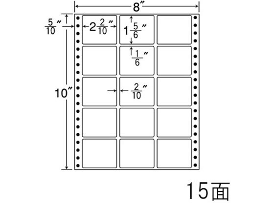NANA ナナフォーム 8×10インチ 15面 MT8V