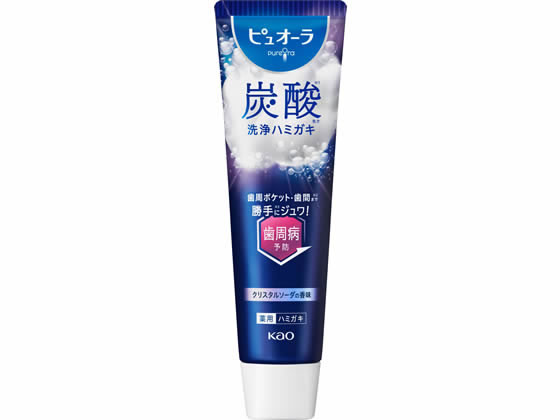 KAO ピュオーラ 炭酸ハミガキ 95g KAO ピュオーラ 炭酸ハミガキ 95g
