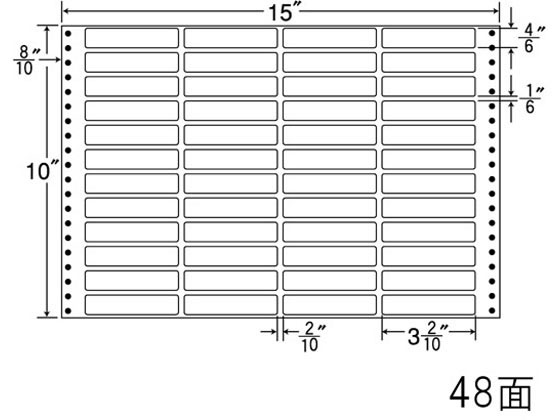NANA ナナフォーム 15×10インチ 48面 MX15X