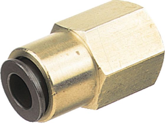 チヨダ フジフィメイルコネクター(金属) 6mm・RC3/8 6-03F チヨダ フジフィメイルコネクター(金属) 6mm・RC3/8 6-03F