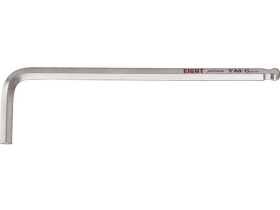エイト 六角棒スパナ テーパーヘッド セミロング 単品 TM-10 エイト 六角棒スパナ テーパーヘッド セミロング 単品 TM-10