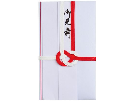 今村紙工 赤白7本御見舞 短冊2枚付 5枚入 139691