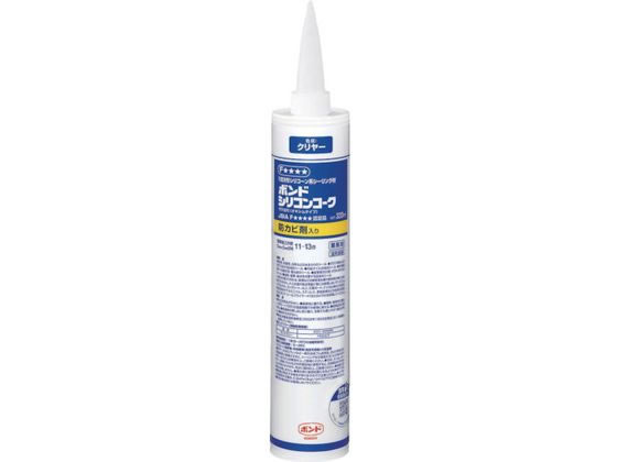 コニシ シリコンコーク防かび剤入 クリヤー 330ml #59084 59084