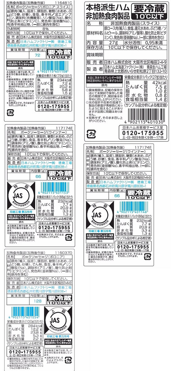 日本ハム 本格派ギフトセット NH-32 通販【ココデカウ（エディオン