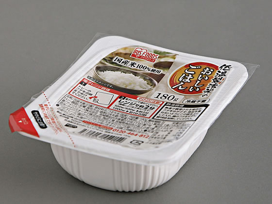 アイリスオーヤマ 低温製法米の国産米100% 180g×10食 310325が アイリスオーヤマ 低温製法米の国産米100% 180g×10食 310325が
