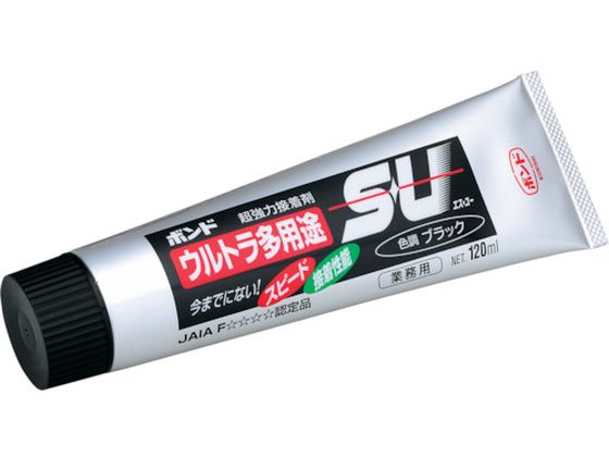 コニシ ボンドウルトラ多用途SU 120ml 黒 箱 04725