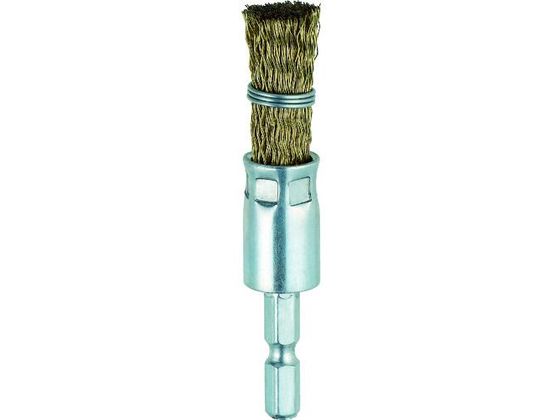 TRUSCO 六角軸筒型ブラシΦ15×6.35 真鍮メッキ0.25 くくりタイプ TEB6-15G TRUSCO 六角軸筒型ブラシΦ15×6.35 真鍮メッキ0.25 くくりタイプ TEB6-15G