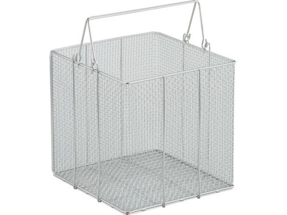 TRUSCO ステンレス洗浄カゴ 角型 有効内寸242×242×246 TSK-2525N