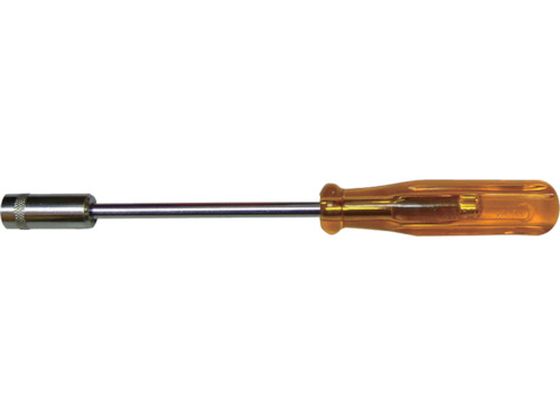 BROWN ナットドライバー 対辺10mm 軸長125mm 全長220mm D-86-10 BROWN ナットドライバー 対辺10mm 軸長125mm 全長220mm D-86-10