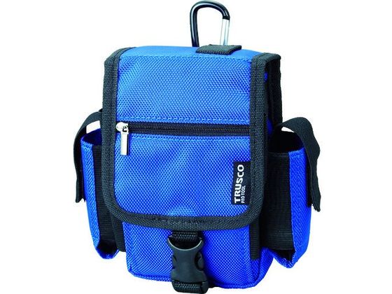 TRUSCO コンパクトツールケース ツーサイドポケット ブルー TCTC1808-BL TRUSCO コンパクトツールケース ツーサイドポケット ブルー TCTC1808-BL
