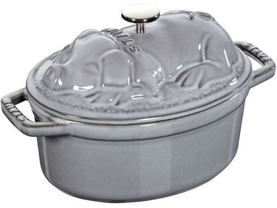 STAUB ストウブ ピギーココット 17cm グレー 40500-176 1102700 STAUB ストウブ ピギーココット 17cm グレー 40500-176 1102700
