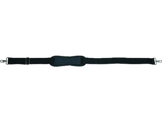 TRUSCO 肩パッド付きショルダーベルト50mm幅×135cm ブラック TTB-SB-50BK TRUSCO 肩パッド付きショルダーベルト50mm幅×135cm ブラック TTB-SB-50BK