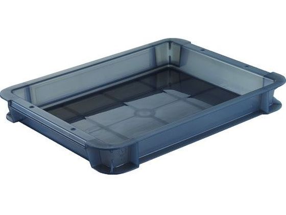 TRUSCO スケルトンカラーコンテナ 3L 黒 TSK-3BK
