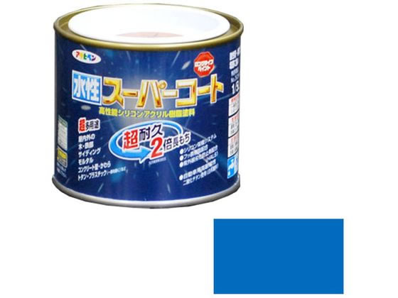 アサヒペン 水性スーパーコート 1／5L 空色