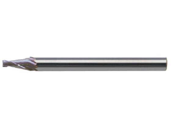 ユニオンツール 超硬エンドミル テーパ φ2×片角 2.3° CCTE20205