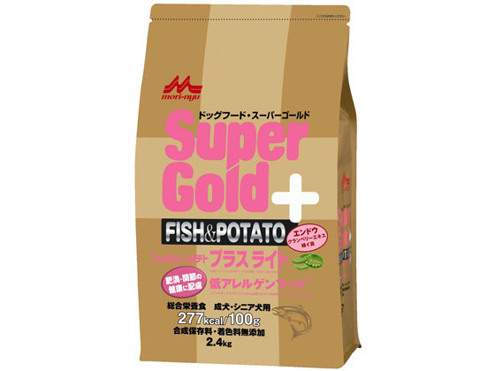森乳サンワールド フィッシュ&ポテト プラスライト 肥満・関節に 2.4kg 森乳サンワールド フィッシュ&ポテト プラスライト 肥満・関節に 2.4kg