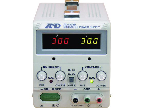 A & D 直流安定化電源トラッキング動作可能LEDデジタル表示 AD8735D A & D 直流安定化電源トラッキング動作可能LEDデジタル表示 AD8735D