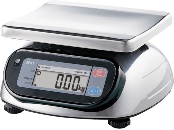 A & D 防塵・防水デジタルはかり ウォーターボーイ 0.02kg／30kg