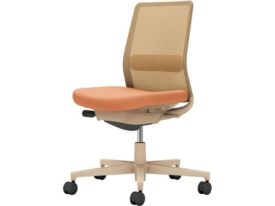 コクヨ モネット 背メッシュ 肘無Sベージュ Sベージュ ペールテラコッタ(U) コクヨ モネット 背メッシュ 肘無Sベージュ Sベージュ ペールテラコッタ(U)