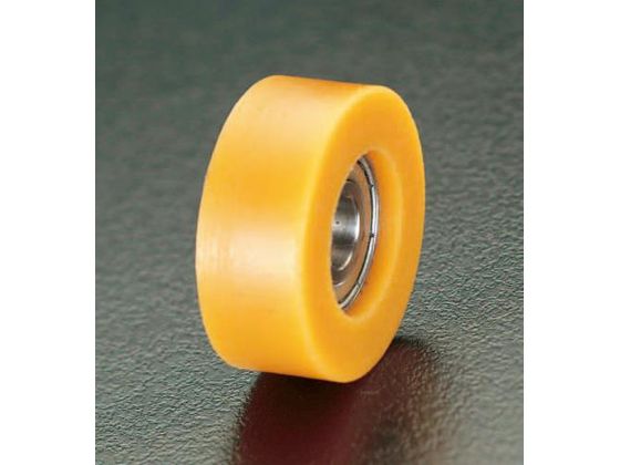 エスコ ガイドローラー ポリウレタン製 34×16mm 8mm EA986RW-3