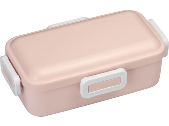スケーター 抗菌ふわっと弁当箱 530mL くすみピンク PFLB6AG