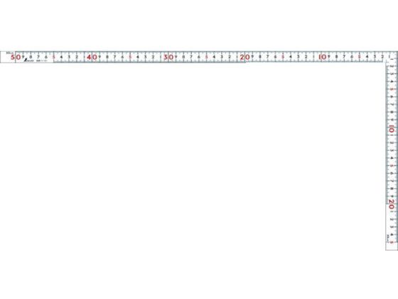 シンワ 曲尺_ホワイト名作1尺6寸表裏同目 11103