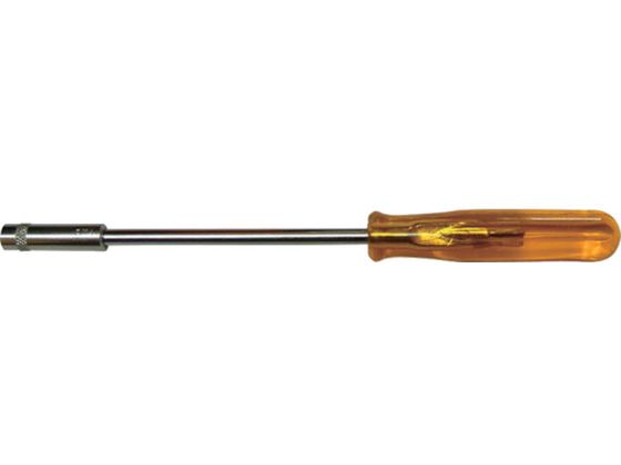 BROWN ナットドライバー 対辺5.5mm 軸長125mm 全長210mm D-86-55 BROWN ナットドライバー 対辺5.5mm 軸長125mm 全長210mm D-86-55
