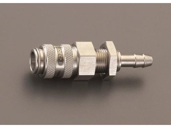 エスコ ウレタンホースカップリング 隔壁 ステンレス製 6mm EA140GL-506 エスコ ウレタンホースカップリング 隔壁 ステンレス製 6mm EA140GL-506
