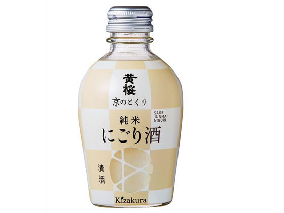 京都 黄桜 黄桜「京のとっくり」純米にごり酒 180ml