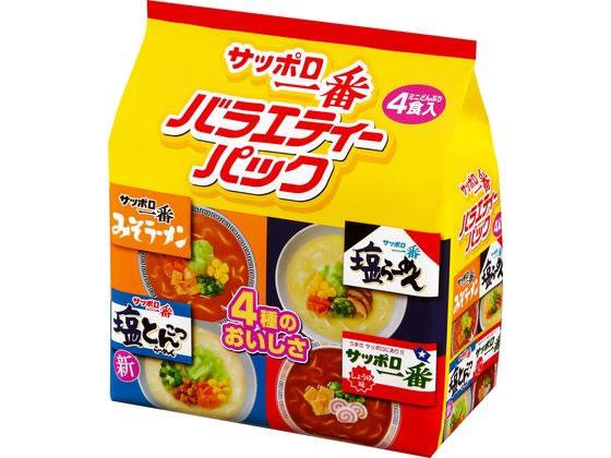 サンヨー食品 サッポロ一番 ミニどんぶり バラエティーパック 4食入 サンヨー食品 サッポロ一番 ミニどんぶり バラエティーパック 4食入